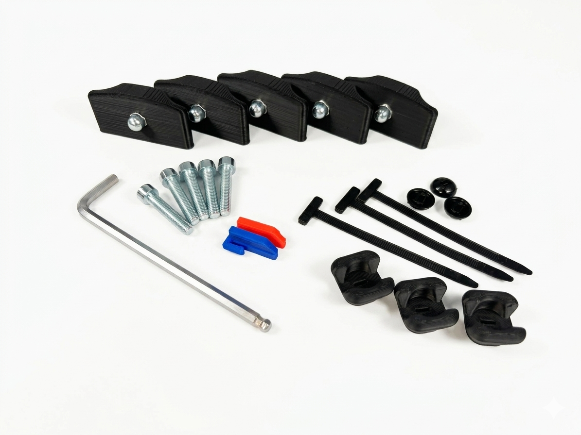 Einzelteile für den Clean Caddy
